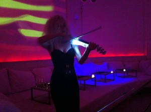 Ute Passionflower's Saturday Light Fever performance at Supperclub Amsterdam